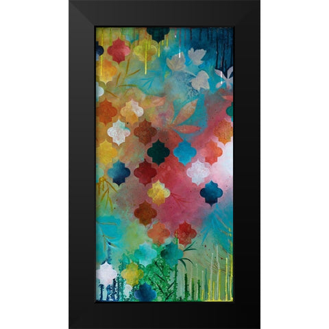Exoticism II Black Modern Wood Framed Art Print by Robinson, Heather