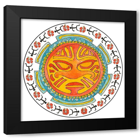 Undersea Luau I Black Modern Wood Framed Art Print by Ludwig, Alicia