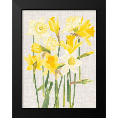 April in Paris I Black Modern Wood Framed Art Print by Miller, Dianne