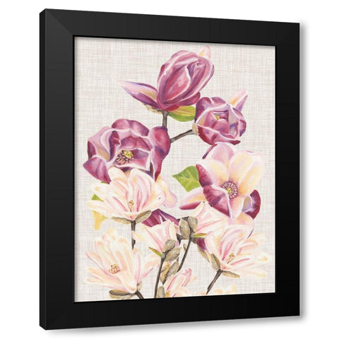 April in Paris II Black Modern Wood Framed Art Print by Miller, Dianne