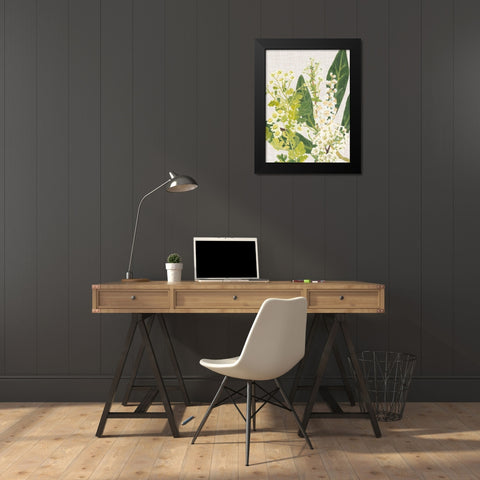April in Paris III Black Modern Wood Framed Art Print by Miller, Dianne
