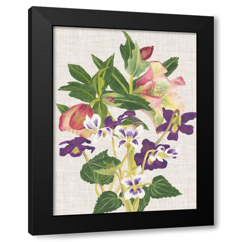 April in Paris IV Black Modern Wood Framed Art Print by Miller, Dianne