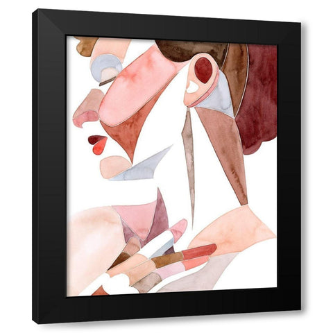 Golden Age I Black Modern Wood Framed Art Print with Double Matting by Popp, Grace
