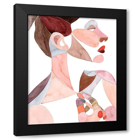 Golden Age II Black Modern Wood Framed Art Print with Double Matting by Popp, Grace