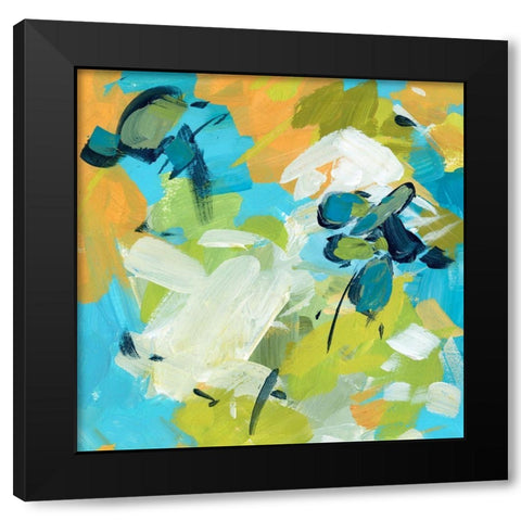 Seasonal Delight IV Black Modern Wood Framed Art Print with Double Matting by Wang, Melissa