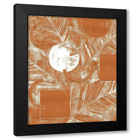 Composition and Alloys II Black Modern Wood Framed Art Print with Double Matting by Wang, Melissa