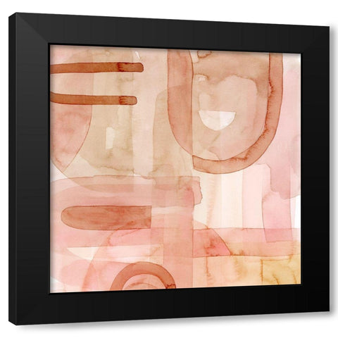 Build Up IV Black Modern Wood Framed Art Print with Double Matting by Popp, Grace