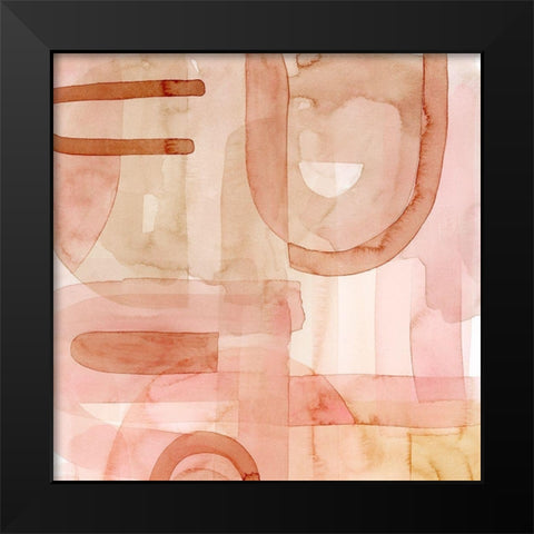 Build Up IV Black Modern Wood Framed Art Print by Popp, Grace