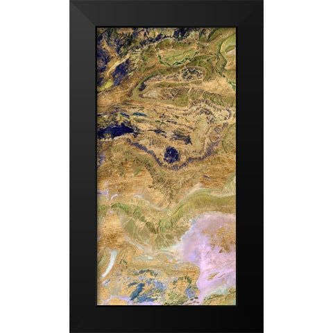 Atlas Mountains II Black Modern Wood Framed Art Print by Ludwig, Alicia
