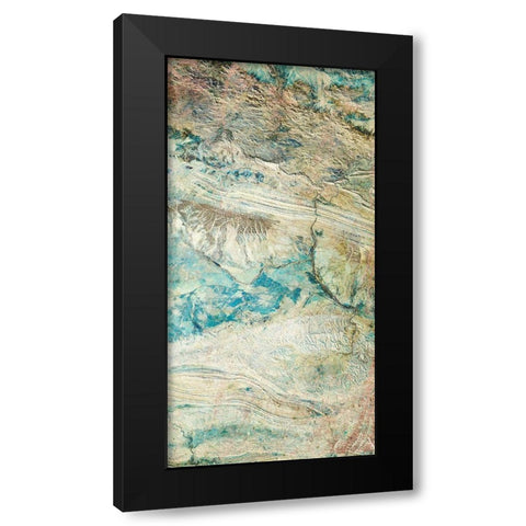 Sea Salt II Black Modern Wood Framed Art Print with Double Matting by Fagalde, Jarman