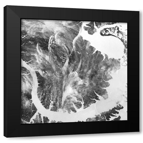 Whirlpool Cloud I Black Modern Wood Framed Art Print by Ludwig, Alicia