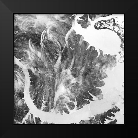Whirlpool Cloud I Black Modern Wood Framed Art Print by Ludwig, Alicia