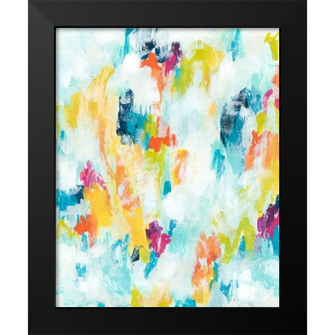 Reclaimed Refraction I Black Modern Wood Framed Art Print by Vess, June Erica
