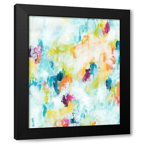 Reclaimed Refraction II Black Modern Wood Framed Art Print by Vess, June Erica