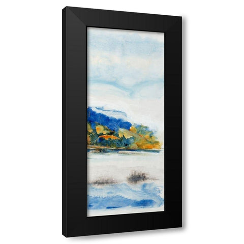 Island Mist III Black Modern Wood Framed Art Print with Double Matting by OToole, Tim