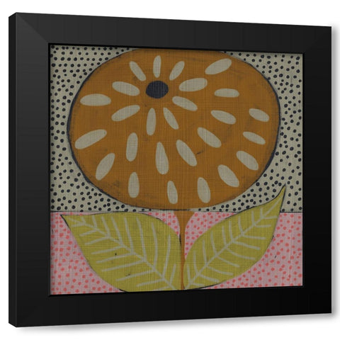 Pawpaw VII Black Modern Wood Framed Art Print by Zarris, Chariklia