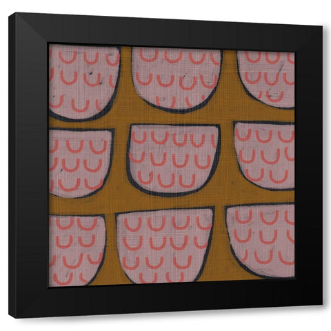 Pawpaw VIII Black Modern Wood Framed Art Print by Zarris, Chariklia