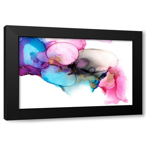 Borealis II Black Modern Wood Framed Art Print by Goldberger, Jennifer