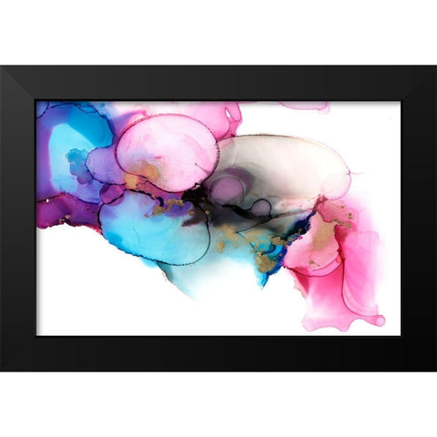 Borealis II Black Modern Wood Framed Art Print by Goldberger, Jennifer