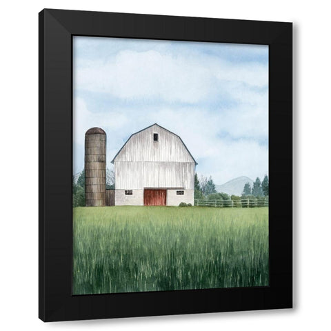 Northern Acreage II Black Modern Wood Framed Art Print with Double Matting by Popp, Grace