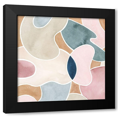 Shifters I Black Modern Wood Framed Art Print by Popp, Grace