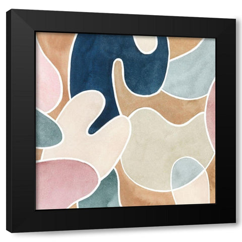 Shifters III Black Modern Wood Framed Art Print by Popp, Grace
