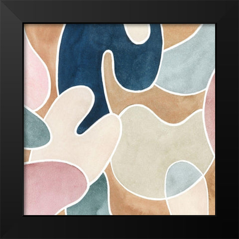 Shifters III Black Modern Wood Framed Art Print by Popp, Grace
