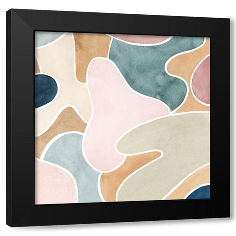 Shifters IV Black Modern Wood Framed Art Print with Double Matting by Popp, Grace