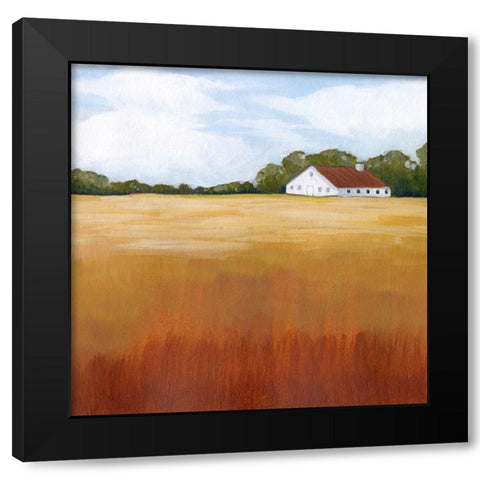 Prairie Premise II Black Modern Wood Framed Art Print with Double Matting by Popp, Grace