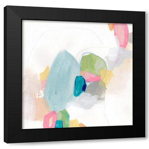 Candy Jacket II Black Modern Wood Framed Art Print by Vess, June Erica