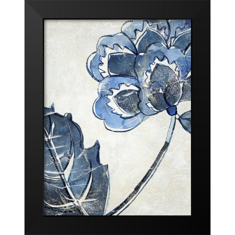 Vintage Porcelain III Black Modern Wood Framed Art Print by Zarris, Chariklia