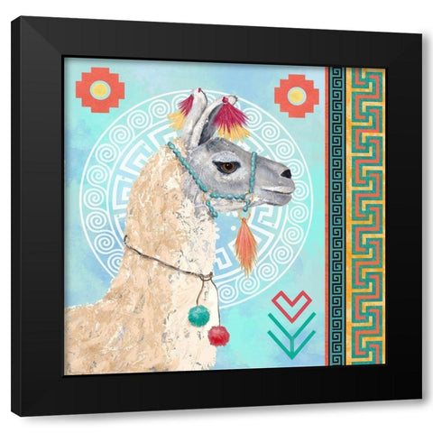 Peruvian Dreams I Black Modern Wood Framed Art Print by Reynolds, Jade