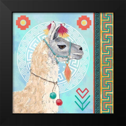 Peruvian Dreams I Black Modern Wood Framed Art Print by Reynolds, Jade