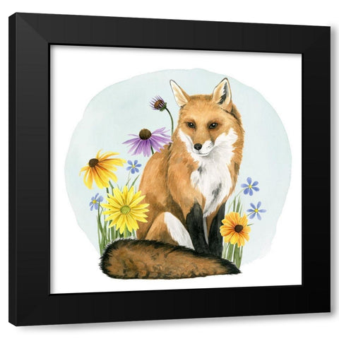 Wild Woodland I Black Modern Wood Framed Art Print with Double Matting by Popp, Grace