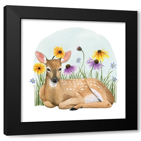 Wild Woodland II Black Modern Wood Framed Art Print by Popp, Grace