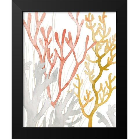 Desert Coral I Black Modern Wood Framed Art Print by Popp, Grace