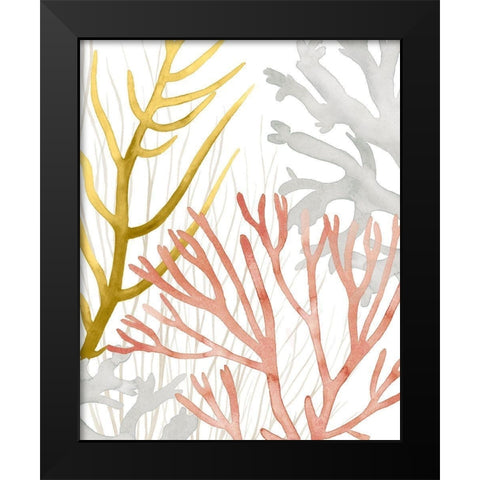 Desert Coral II Black Modern Wood Framed Art Print by Popp, Grace