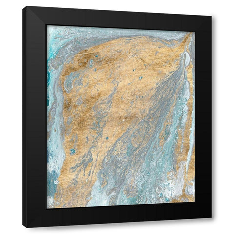 Fjord II Black Modern Wood Framed Art Print by Ludwig, Alicia