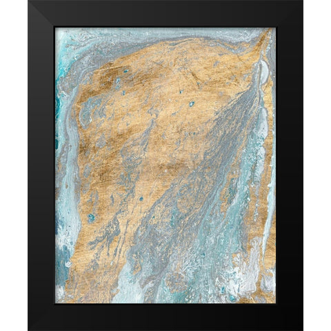 Fjord II Black Modern Wood Framed Art Print by Ludwig, Alicia