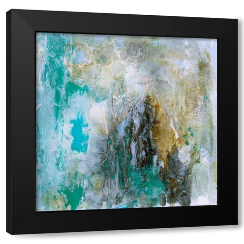 Tidal Flow IV Black Modern Wood Framed Art Print by Finch, Scherrer