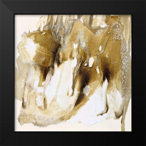 Drifting Sands V Black Modern Wood Framed Art Print by Finch, Scherrer
