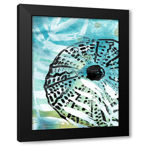 Echinoidia I Black Modern Wood Framed Art Print with Double Matting by Vess, June Erica