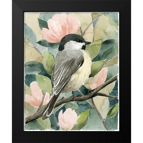 Veiled Aviary I Black Modern Wood Framed Art Print by Popp, Grace