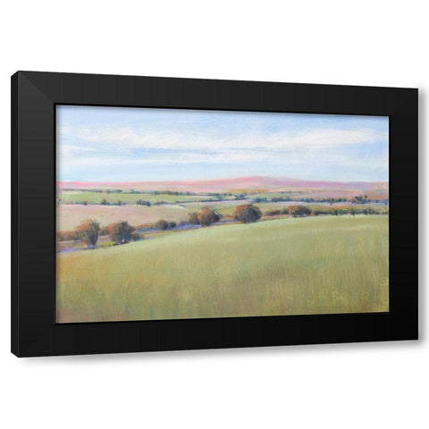 Hill Country II Black Modern Wood Framed Art Print with Double Matting by OToole, Tim