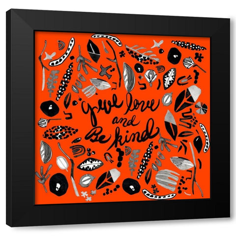 Woodland Wonder II Black Modern Wood Framed Art Print with Double Matting by Blanckslate