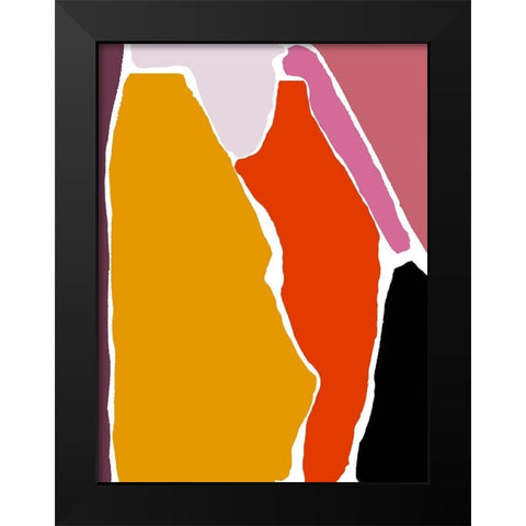 Final Homage I Black Modern Wood Framed Art Print by Delamater, Rob