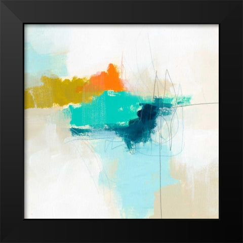Atmospheric I Black Modern Wood Framed Art Print by Vess, June Erica