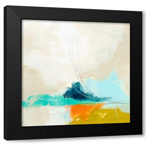 Atmospheric III Black Modern Wood Framed Art Print by Vess, June Erica