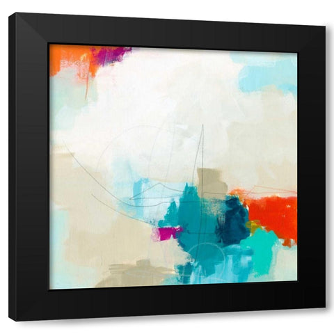 Atmospheric IV Black Modern Wood Framed Art Print by Vess, June Erica