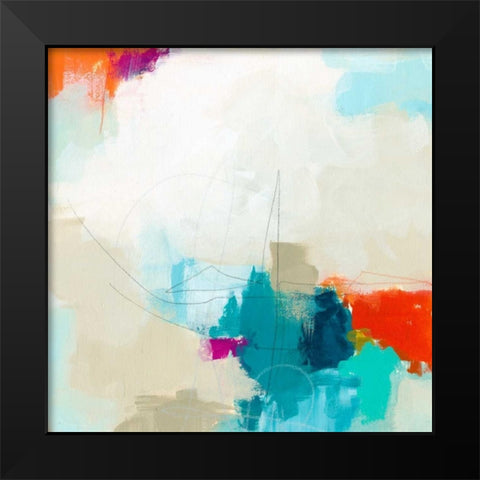 Atmospheric IV Black Modern Wood Framed Art Print by Vess, June Erica